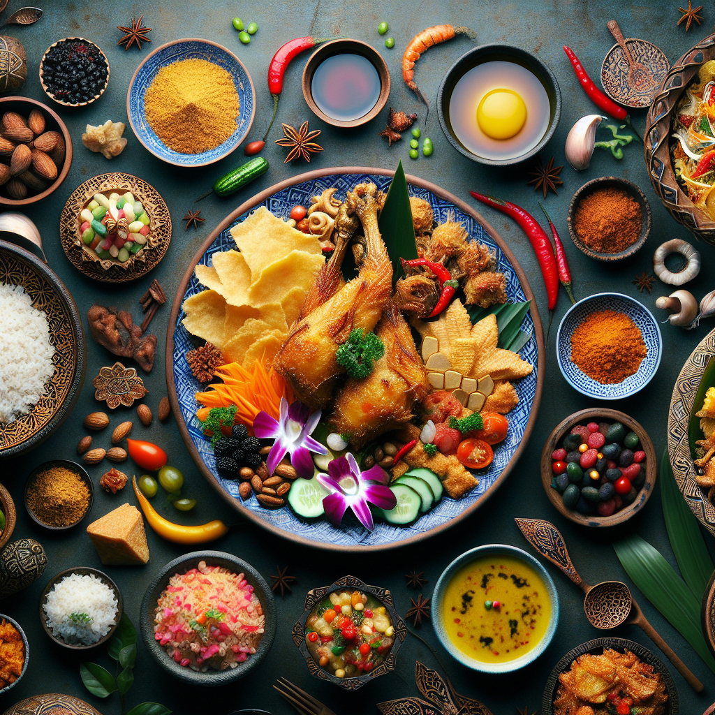 Kreasi Poster Estetis Kuliner Tradisional Indonesia yang Menggugah Selera